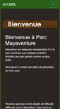 Mobile Screenshot of parc-mayaventure.fr